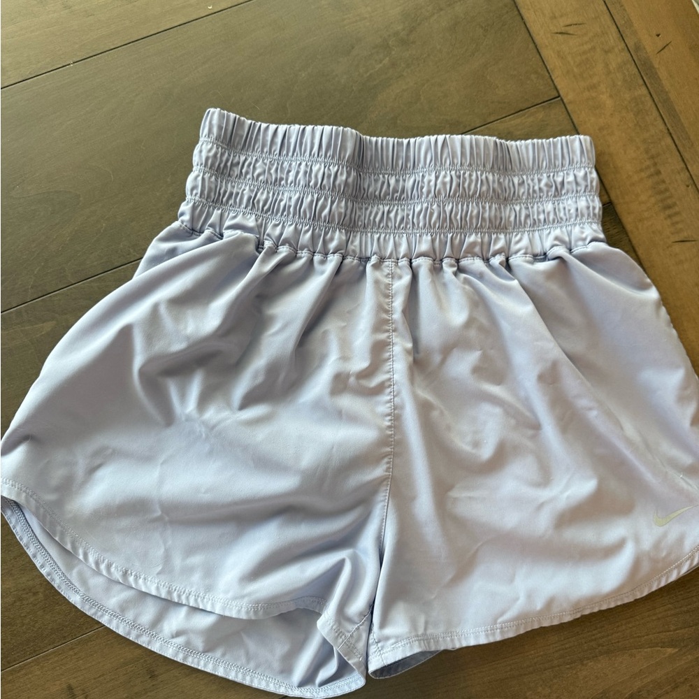 Nike Women's Dri-Fit Athletic Shorts in Light Purple